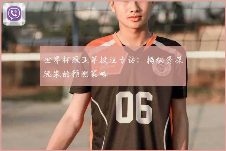 世界杯冠亚军投注专访:揭秘资深玩家的预测策略